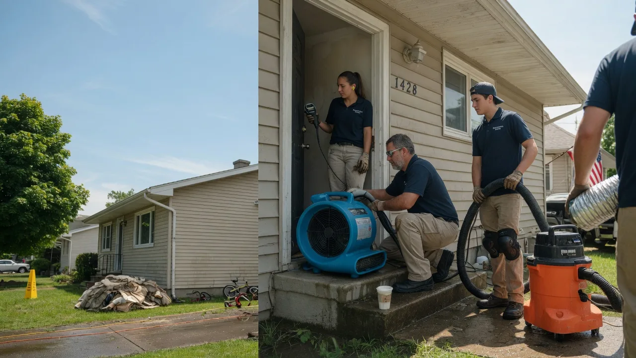 Water Damage Restoration in New Town, ND near me